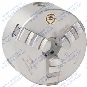 Патрон токарный BISON 3-х кул., П., с обр. кул. 3504-400-I фланец кл 1
