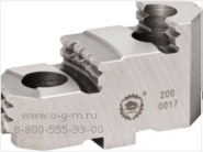 Комплект кулачков накладных калёных BISON SGT 4305-400 KPL