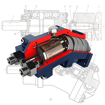 Аксиально-поршневые насосы: принцип работы, виды, конструкция и применение