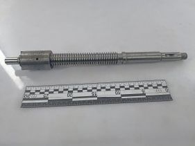 Винт с гайкой задней бабки 16Б20П.030.402/013 поз. 5,6