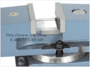 Тиски станочные с делительным лимбом и механизмом Cam-lock BISON 6518-M125